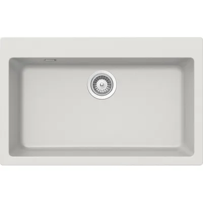 Schock Lavello una vasca PRIMUS N100XL PRIN100AP16 finitura new alumina da 79x50 cm