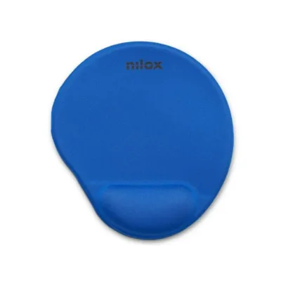 NILOX PC COMPONENTS NILOX ERGONOMIC MOUSE PAD BLU NXMPE02