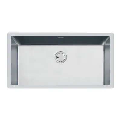 Foster Lavello una vasca 3358 850 finitura acciaio inox da 84x44 cm - IN PROMOZIONE FINO AL 30/06