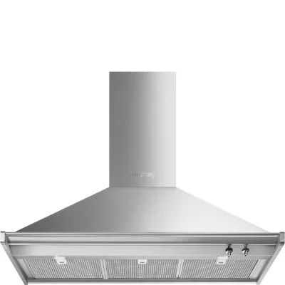 Smeg S Cappa aspirante a parete KD100HXE finitura inox da 100 cm - IN PROMOZIONE FINO AL 6/07