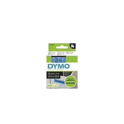 Nastro per etichette originale Dymo D1 45016 per etichettatrice S0720560 Testo nero su sfondo blu Label Manager 350D