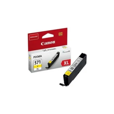 CARTUCCIA ORIGINALE CANON GIALLO CLI-571YXL CLI-571 YXL PIXMA MG 5750 0334C001