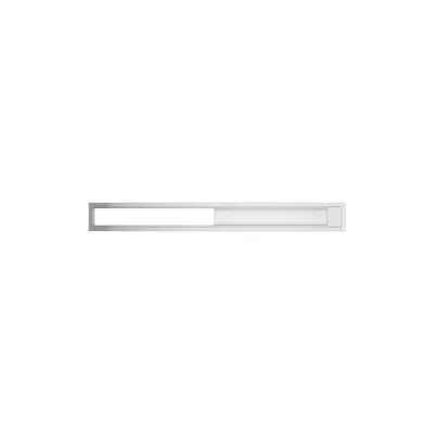 Barazza Canale attrezzato per cappa Lab Evolution 1CKI187 finitura acciaio inox satinato da 180 cm