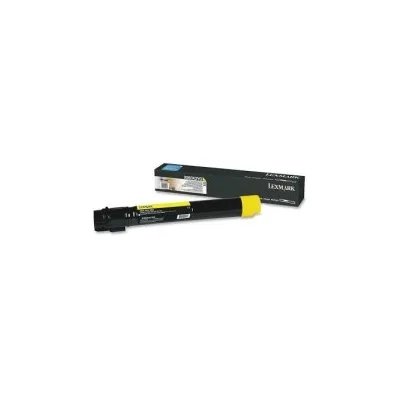Toner ORIGINALE LEXMARK X950 X950X2YG GIALLO 24K