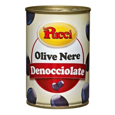 Olive Nere Denocciolate Pucci 400 gr