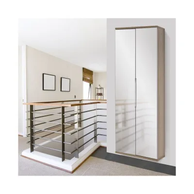 Maconi Scarpiera Family 835 in legno con specchio da 39 paia serie Shoe Holder collection