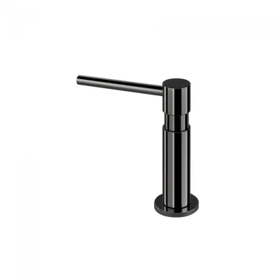 Gessi Dispenser sapone con carica dall'alto 29651 706 finitura Black Metal PVD
