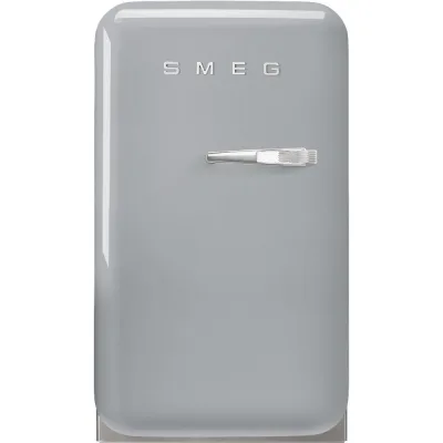 Smeg Frigorifero minibar monoporta con cerniere a sinistra a libera installazione FAB5LSV6 finitura silver da 40 cm - IN PROMOZIONE FINO AL 30/06