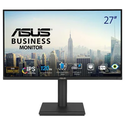 ASUS Monitor Business BE27ACGN 27 pollici QHD 16:9 120Hz 5ms Montaggio standard VESA