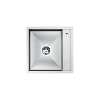 Foster Lavello una vasca 1236 050 finitura acciaio inox da 44x44 cm - IN PROMOZIONE FINO AL 30/06