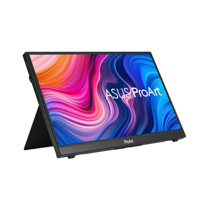 ASUS Monitor Portatile ProArt PA148CTV 14'' IPS Full HD (1920 x 1080) 100% sRGB, 100% Rec.709 Precisione del colore ΔE < 2 Calman Verified USB-C Touchscreen
