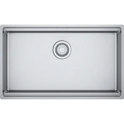 Franke: Lavello una vasca Filotop/Semifilo/Sottotop BOX BXX PRO 210/110-70 127.0753.798 finitura inox satinato da 73 cm