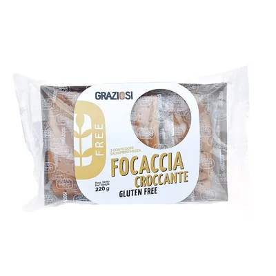 Focaccia croccante olio 220 g