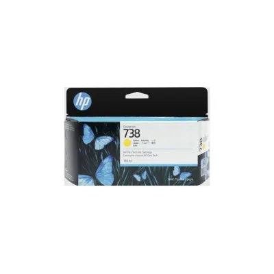 CARTUCCIA ORIGINALE HP GIALLO 498N7A 738 DesignJet T850 T950 36-Zoll 130ml