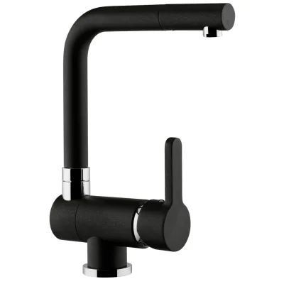 Schock Miscelatore abbattibile monocomando AQUAWINDOW LINEA SXWINLBK finitura nero