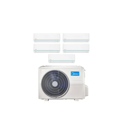 Climatizzatore Condizionatore MIDEA Penta Split serie EVOLUTION Inverter da 9000+9000+9000+9000+9000 btu con M5OE-42HFN8 -Q R-32 WI-FI INTEGRATO 9+9+9+9+9 A++/A+