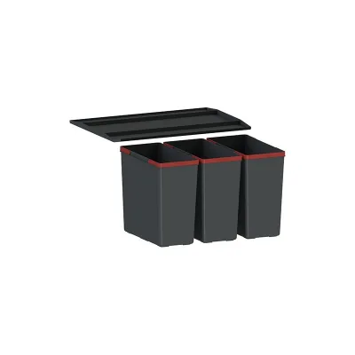 Franke Unità raccolta differenziata Easysort 600-3-0 121.0494.192 da 60 cm (3 bidoni)