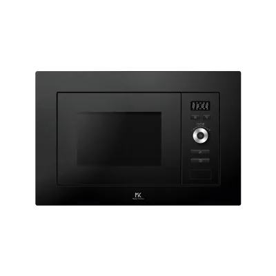 Master Kitchen Forno microonde con grill MKMW 3820-PR BK finitura vetro nero da 60 cm
