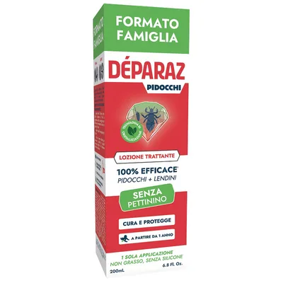 Deparaz lozione trattante anti pidocchio 200 ml