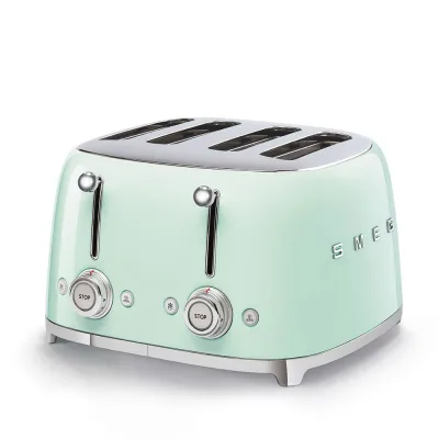 Smeg Tostapane 4x4 TSF03PGEU finitura verde pastello