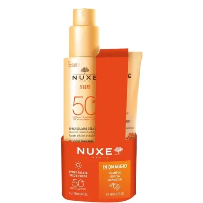 NUXE SUN SPRAY SPF50 + SHAMPOO DOCCIA DOPOSOLE