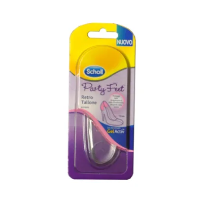 SCHOLL PARTY FEET CUSCINETTO GEL ACT RETRO TALLONE