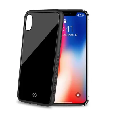 CELLY DIAMOND COVER IPHONE XS/X BLACK DIAMOND900BK