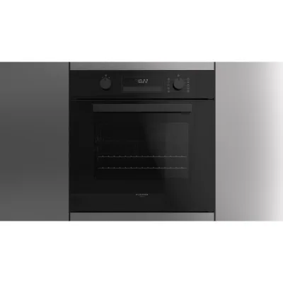 Fulgor Forno pirolitico multifunzione FUTO 6011 P MT GBK finitura vetro nero da 60 cm