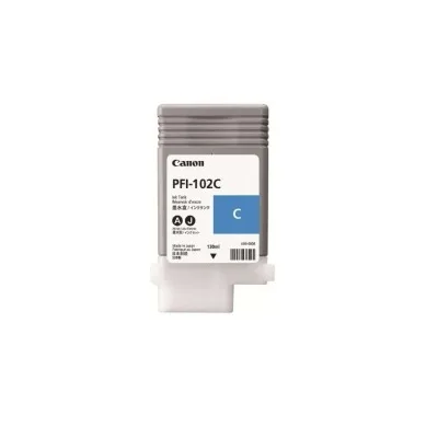 CARTUCCIA ORIGINALE CANON PFI-102C PFI 102C CYANO DYE IPF 500 0896B001