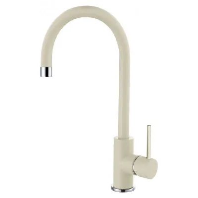 PRONTA CONSEGNA - Elleci Miscelatore monocomando con canna girevole CLOUD MGKCLO62 finitura G62 bianco antico