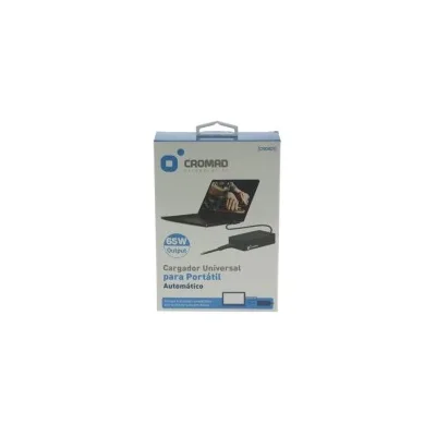 Caricatore automatico universale per laptop Cromad 65W - 8 connettori diversi CR0801