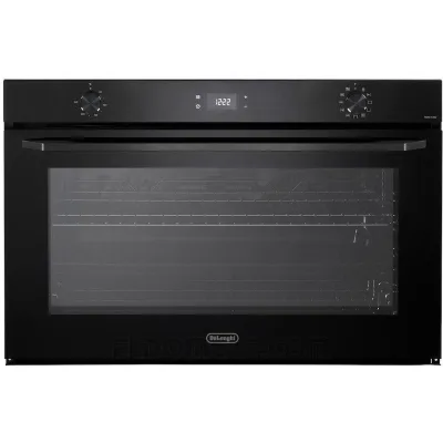 De Longhi Forno elettrico multifunzione da incasso NKM 90 NLG finitura nero da 90 cm
