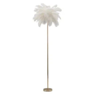 LAMPADA DA TERRA PALM BIANCA CM Ø 55X160