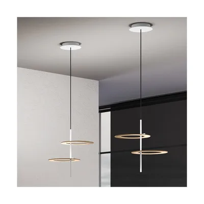 Minitallux Lampada a sospensione a LED Hula Hoop S2 in diverse finiture by Icone Luce