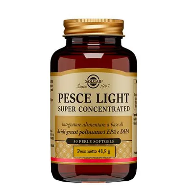 Solgar Pesce Light Super Concentrated 30 Perle Softgels