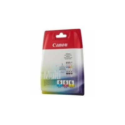3 Cartuccia ORIGINALI CANON BCI6CMY PACK 4706a029 BCI6 CMY