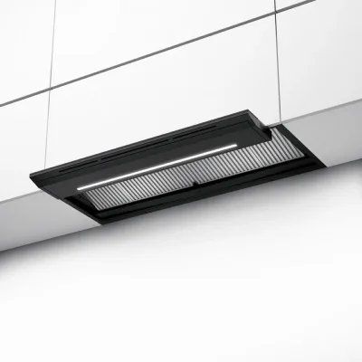 PRONTA CONSEGNA - Faber Cappa da incasso IN-NOVA ZERO DRIP EXTREME BK MATT A75 305.0736.209 finitura nero opaco da 75 cm