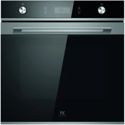 Master Kitchen Forno multifuzione pirolitico MKO 1307 ED M P BK finitura vetro nero da 60 cm