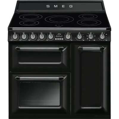 Smeg S Cucina TR93IBL2 con tre forni e piano cottura induzione finitura nero da 90x60 cm - IN PROMOZIONE FINO AL 6/07