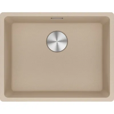Franke: Lavello una vasca Vasche Sottotop Maris MRG 110-52 125.0686.722 finitura fragranite avena da 55.3x43.3 cm