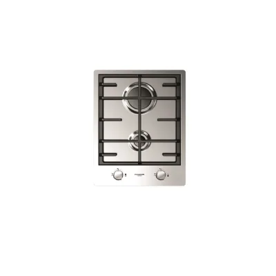 Fulgor Piano cottura a gas CPH 402 G X finitura acciaio inox da 38 cm