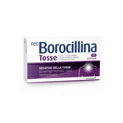 NEOBOROCILLINA TOSSE 20 PASTIGLIE