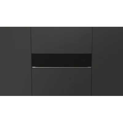 Fulgor Cassetto scaldavivande FUWD 150 MBK finitura nero opaco da 59 cm