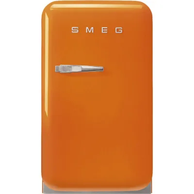 Smeg Frigorifero minibar monoporta con cerniere a destra a libera installazione FAB5ROR6 finitura arancione da 40 cm - PROMOZIONE ATTIVA FINO AL 19/10