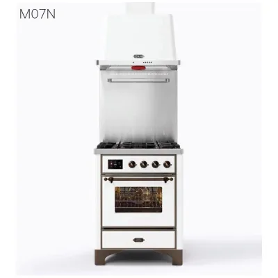 Ilve Cucina M07N Majestic M07DNE3 piano cottura 4 fuochi da 70 cm - PROMOZIONE ATTIVA FINO AL 19/10
