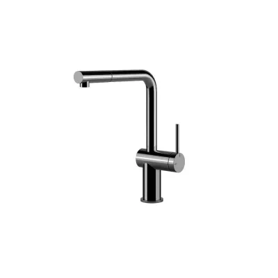 Foster Miscelatore monocomando con canna girevole ed estraibile 8426 106 finitura ottone PVD gun metal - IN PROMOZIONE FINO AL 30/06