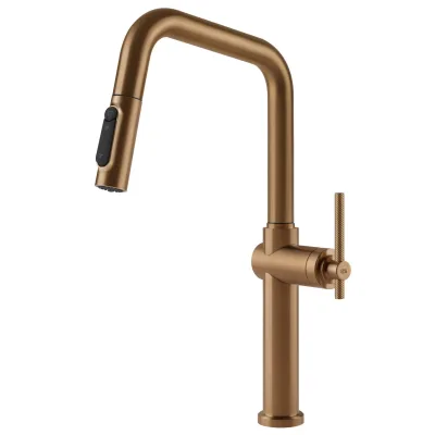 Gessi Miscelatore monocomando Habito 60852 726 finitura Warm Bronze Brushed PVD - IN PROMOZIONE FINO AL 6/07