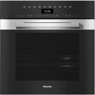 Miele Forno a vapore combinato con forno tradizionale da incasso DGC 7465 HC finitura acciaio inox da 60 cm - RICHIEDERE PREVENTIVO