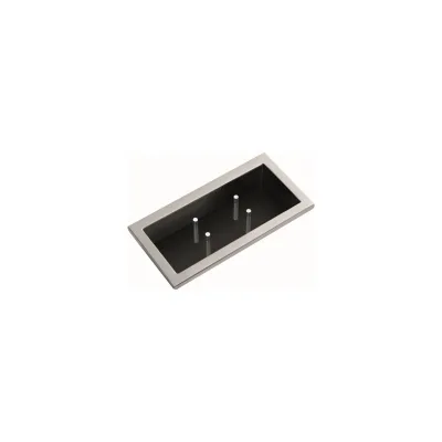 Barazza Vaschetta cieca con scolapiatti con pioli 1CSPF finitura acciaio inox satinato / fenix da 28 cm