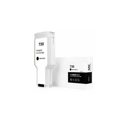 CARTUCCIA INCHIOSTRO COMPATIBILE HP 730 P2V71A NERO MATE DesignJet T1600